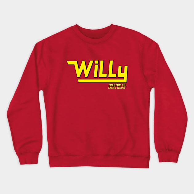 Willy Tractor Co. [Roufxis] Crewneck Sweatshirt by Roufxis